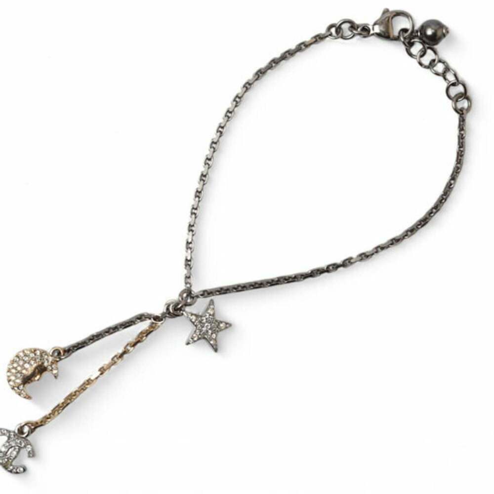 CHANEL Authentic Gold Logo Bracelet - Picture 2 of 5